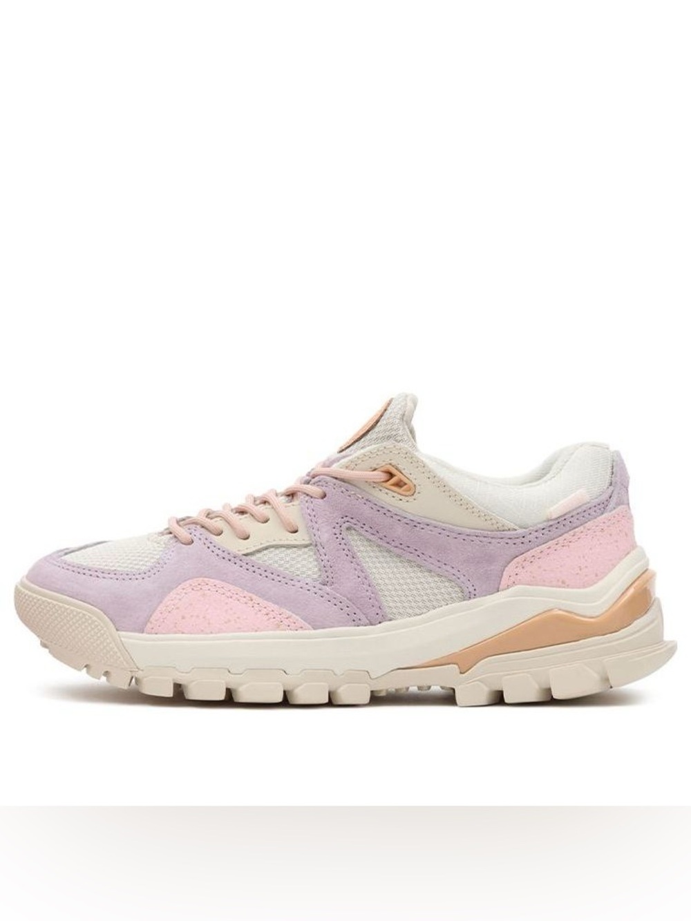 Vans Women's Pink and Cream AMZN Trailhead Sneakers Size 8.5